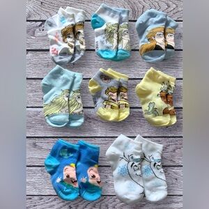 NEW. 8pr Kid Socks